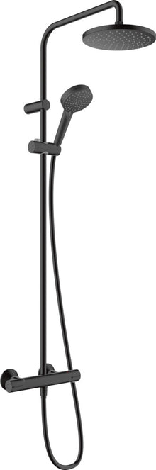 Hansgrohe Vernis Blend Showerpipe 200 1jet thermostatique noir mat