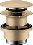 Hansgrohe afvoergarnituur Push-Open brushed bronze