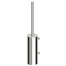 Zucchetti porte-brosse WC mural Noir mat gaufré