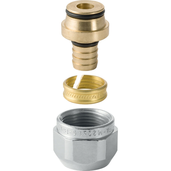 Geberit FlowFit fitting de connexion du radiator D16 M22