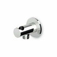 Zucchetti support hand shower montage wall-mounted brushed nickel