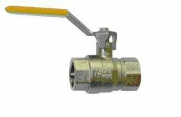 Van Marcke aardgaskraan KVBG halve koppeling 2" FF messing