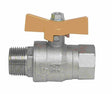 Van Marcke robinet d'arrêt gaz ARGB modèle demi-raccord type MF 1/2" laiton