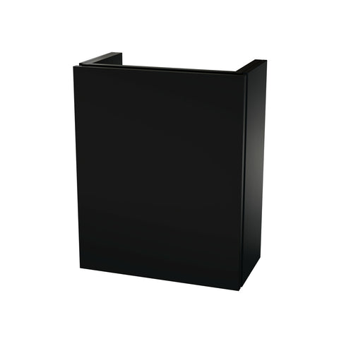 Van Marcke Parvus onderkast handenwasser 400x200x500 1deur Soft Black Matt