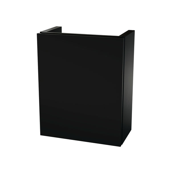 Van Marcke Parvus onderkast handenwasser 400x200x500 1deur Soft Black Matt