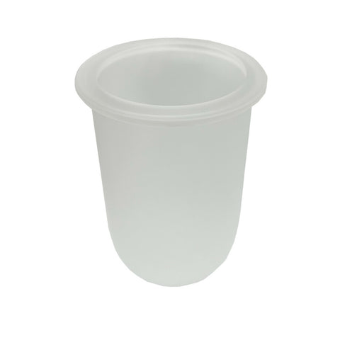Van Marcke Frea glazen pot voor toiletborstelgarnituur