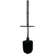 Van Marcke Nero Square steel en borstel voor toiletborstelgarnituur chroom