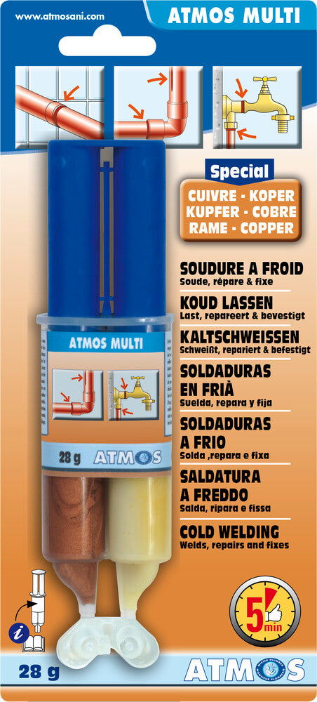 Atmos koper vloeibaar koper uitharding 5 min