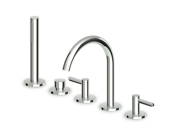 Zucchetti Isy22 mixer bath 232 mm chrome