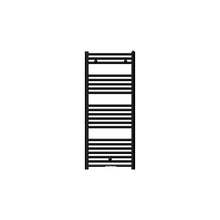 Basic 120/050 handdoekradiator - H 1154 x L 500 - 506W - mat zwart