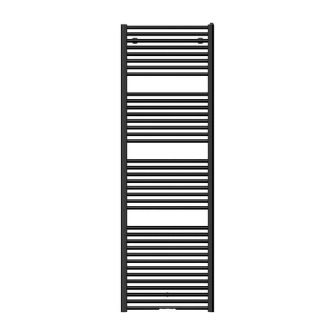 Toronto 180/060 handdoekradiator - H 1850 x L 600 - 1051W - mat zwart
