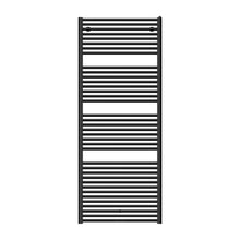 Toronto 180/075 radiateur sèche-serviettes - H 1850 x L 750 - 1262W - noir mat