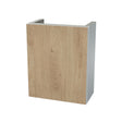 Van Marcke Parvus onderkast handenwasser 400x200x500 1deur White/Oak Hell