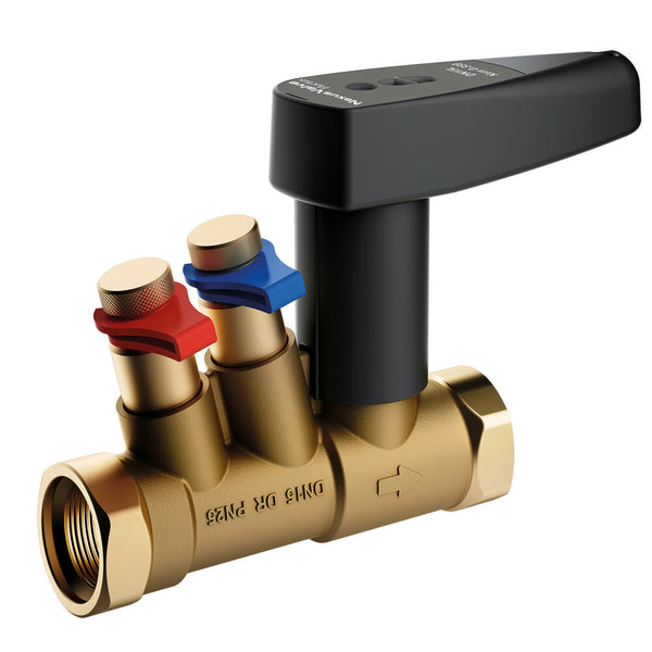 Comap NexusValve Fluctus statisch strangregelventiel DN25S 4/4"F/F zonder aftap