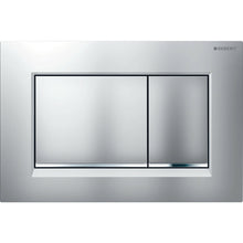 Geberit Sigma30 bedieningsplaat duo mat chroom