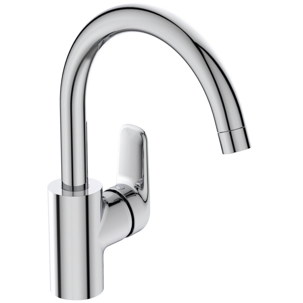 Ideal Standard Ceraflex keukenmengkraan met hoge uitloop chroom