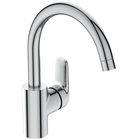 Ideal Standard Ceraflex keukenmengkraan met hoge uitloop chroom