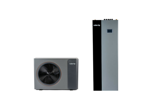 Cube HP Combi M15 lucht/water warmtepomp monoblok met 250L boiler 16, kW tri