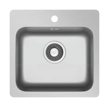 GO by Van Marcke Lia ForU spoeltafel compleet 460x450mm 1bak RVS afvalklep