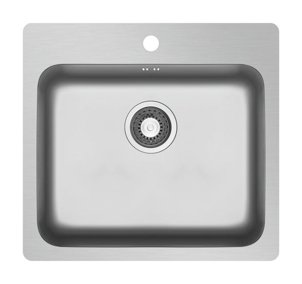 GO by Van Marcke Lia ForU spoeltafel compleet 560x520mm 1bak RVS afvalklep