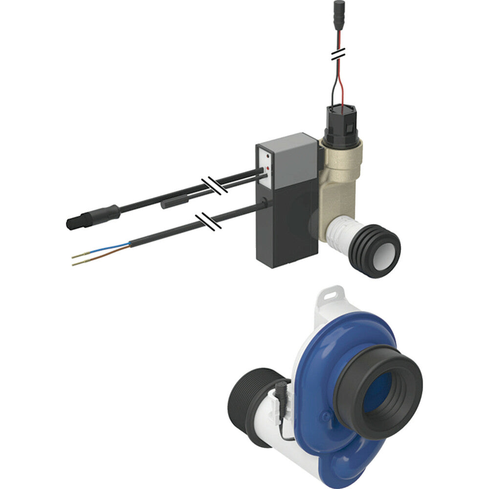 Geberit urinoirsturing elektronische spoelactivering instelbaar net eco-modus