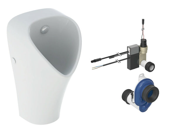 Geberit Narva urinal wall-hung without rebord commande electronic d'urinal