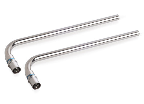 SYSTEMPEX bocht 90° VPE-Alu-buis persen verchroomd 16x15mm L 300mm