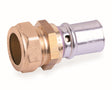 SYSTEMPEX raccord droit tube alu raccord à sertir bicône 20-22