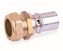 SYSTEMPEX raccord droit tube alu raccord à sertir bicône 20-22