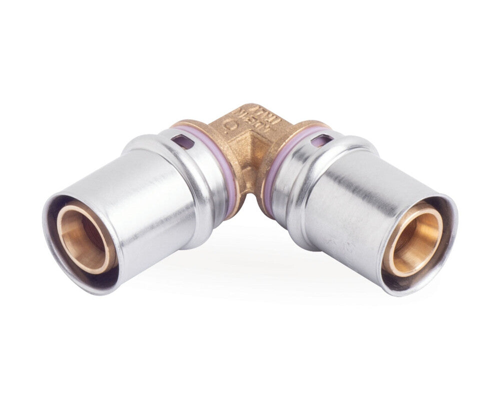 SYSTEMPEX bocht 90° VPE-Alu-buis persen 20-20