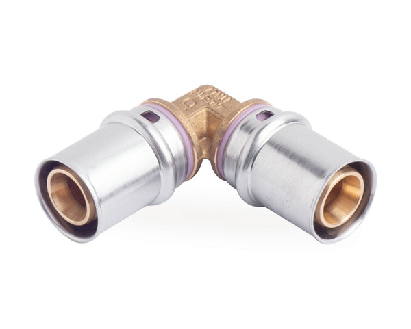 SYSTEMPEX elbow 90° tube alu fitting à sertir 32-32