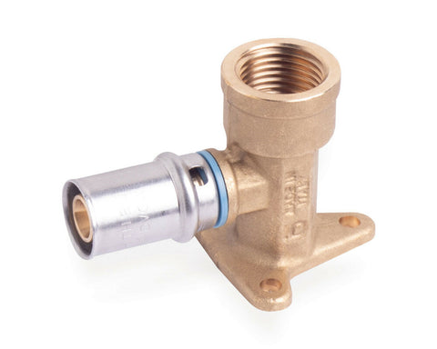 SYSTEMPEX muurplaat VPE-Alu-buis pers H 53mm 20-1/2"F