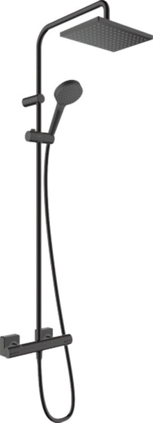 Hansgrohe Vernis Shape Showerpipe 230 1 jet met thermostaat mat zwart