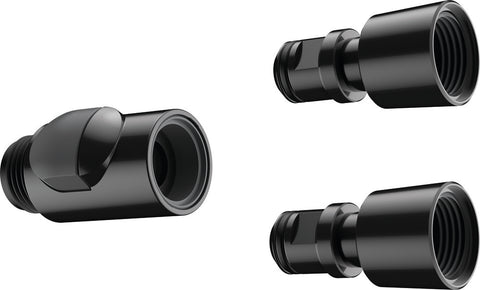 Hansgrohe snelkoppeling ½" zwart