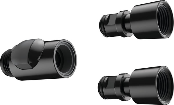 Hansgrohe snelkoppeling ½" zwart