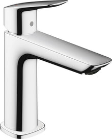 Hansgrohe Logis ééngreepswastafelmengkraan Fine met Push-Open chroom