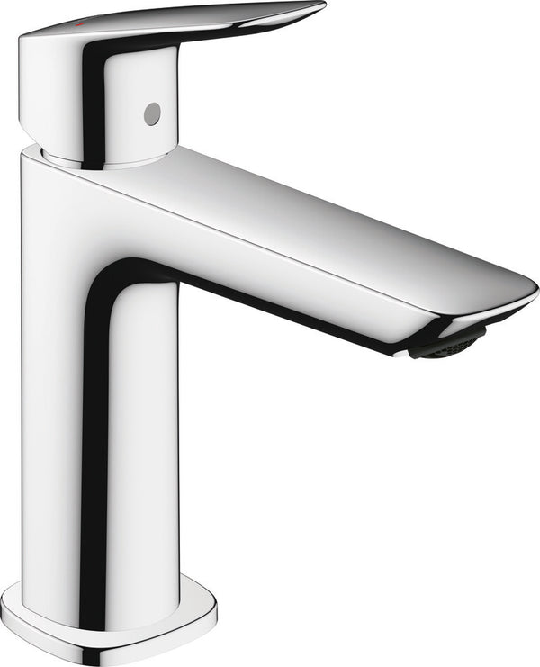 Hansgrohe Logis ééngreepswastafelmengkraan Fine met Push-Open chroom