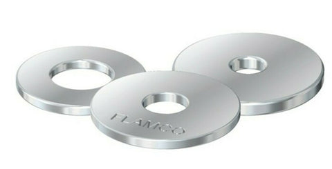Flamco S M6 sluitring gecadmeerd elektrolytisch verzinkt D 14 100 stuks