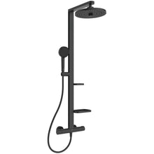 Ideal Standard Alu+ systeme de douche thermostatique noir mat
