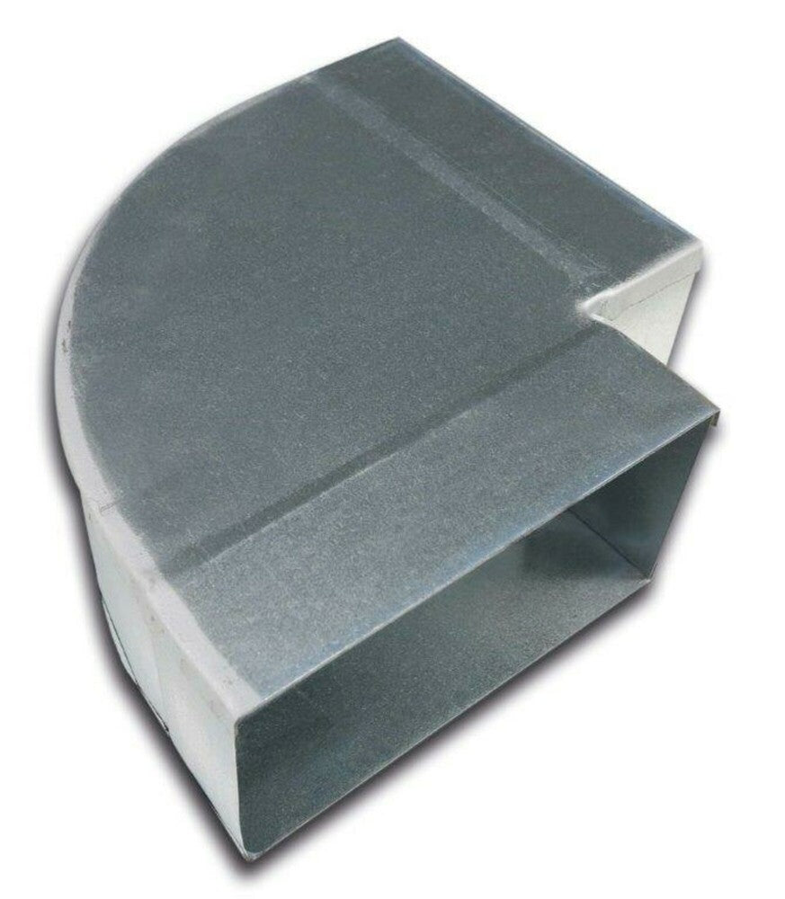 Sanutal Mecano bocht kort 90° horizontaal 55x220