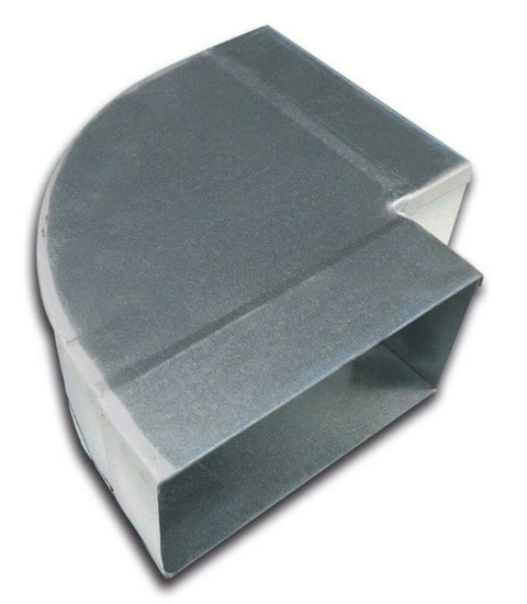 Sanutal Mecano bocht kort 90° horizontaal 55x220