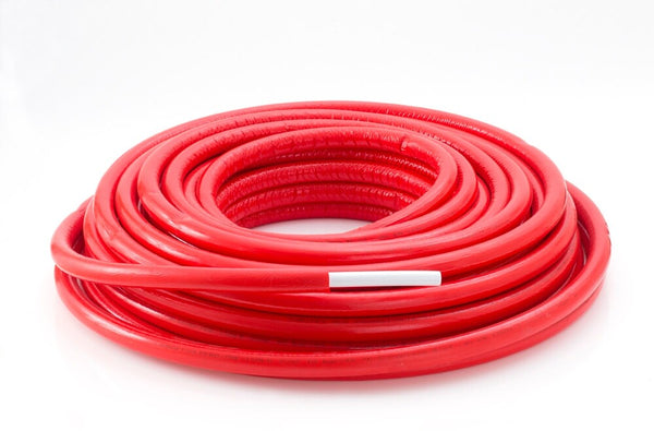 SYSTEMPEX voorgeïsoleerde buis rood D20 dikte 10 mm op rol L 50m