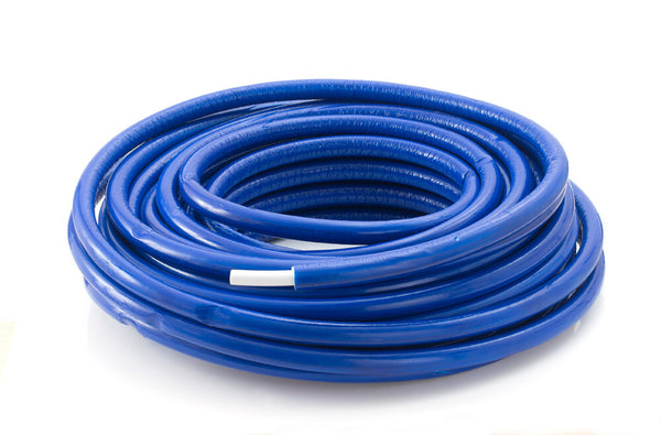 SYSTEMPEX voorgeïsoleerde buis blauw D20 dikte 10 mm op rol L 50m