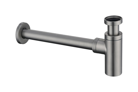 Van Marcke Lana sifon geborsteld gun metal