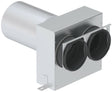 Zehnder Plenum TVA métal DN125/2XDN90 raccordement arrière L320/200mm