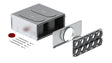 Zehnder ComfoWell 520 Silencerkit Eindplaat DN200 en Montageplaat 10xDN90 RLC