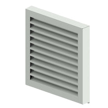 Zehnder ComfoEdge grille murale en inox DN200 330x330x37
