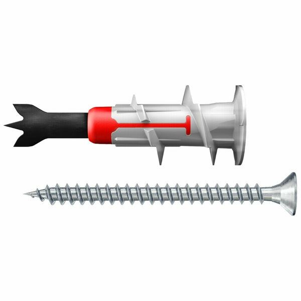 fischer DuoBlade S cheville pour plaques de plâtre avec vis par 25