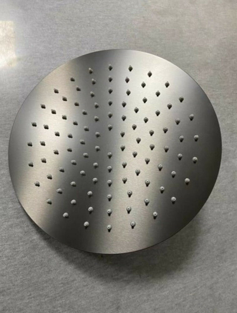 Van Marcke Lana hoofddouche geborsteld gun metal