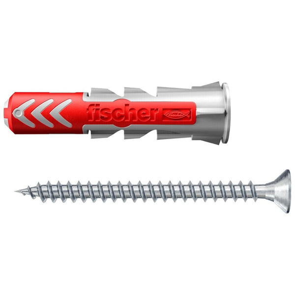 fischer cheville Universelle DUOPOWER 6X30 S avec vis par 50